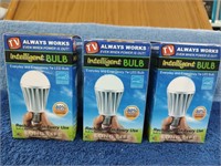 3 Intelligent Bulbs - NIB