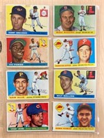 12 1955 TOPPS CARDS