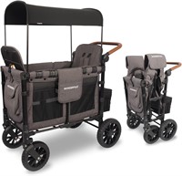 WONDERFOLD W2 2 Seater Stroller Wagon  Gray