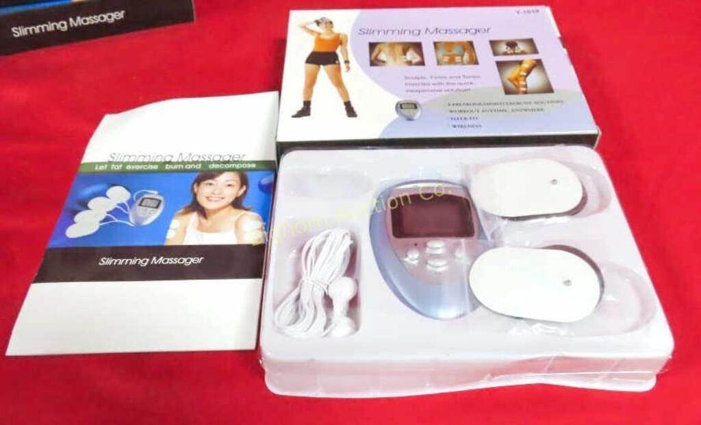 New Y-1018 Slimming Massager Uses 2-AAA Batteries