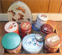 COOKIES, WAFERS, TOFFEE AND MORE TINS