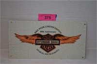 Harley Davidson Steel Sign Sturgis 2000. Limited