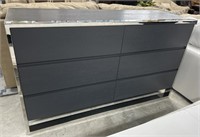 Modani Co. Dark Grey 6-Drawer Dresser