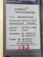 General Electric 200A breaker