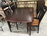Dining Table Includes 4 Spindle Back Dining