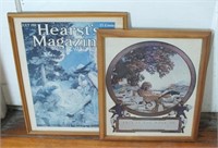 THE FROG PRINCE FRAMED HEARST'S MAGAZINE COVER