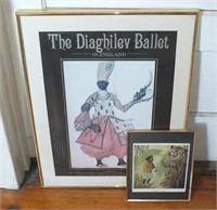 THE DIAGHILEV BALLET - 18" X 24"