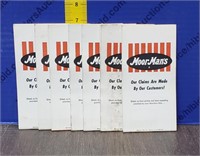 Vintage MoorMans Advertising Ticket Books
