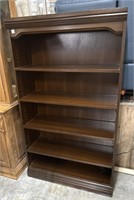 Wood 5-Tier Bookshelf