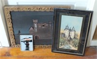 CASTLE AND OTHER WALL ART