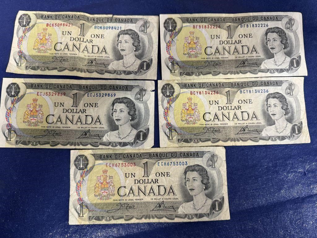 CANADIAN  $1 NOTES