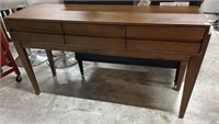 Wooden Console with 3 Drawers 53 w x 16 x 30 h