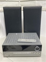 Harman Kardon Stereo with Remote and 2 Speakers