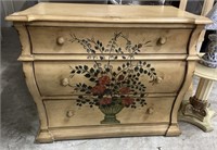 Vintage Painted Chest of Drawers 38 x 18 x 31 h.