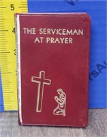 Vintage "The Serviceman At Prayer"
