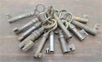 Vintage furniture skeleton keys