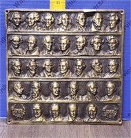 Bronze Presidents Plaque