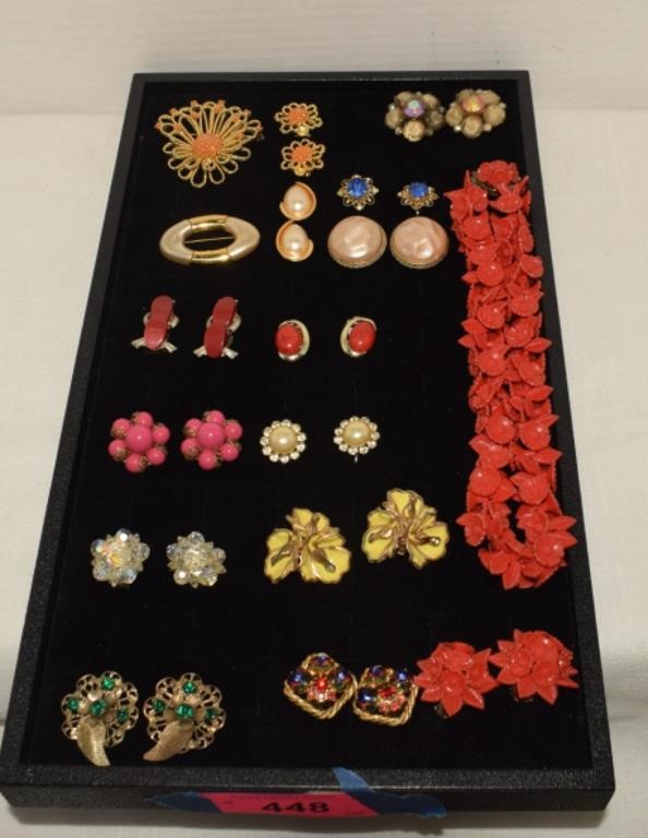 Napier, Hobe, Coro & Unmarked Costume Jewelry