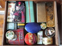 SHORTBREAD, TOFFEE AND MORE VINTAGE TINS