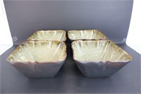 4 FENTON BOWLS