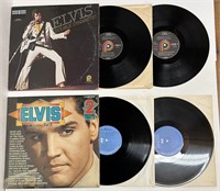 4 vinyles 33 tours mints d’Elvis, Vol3+ double