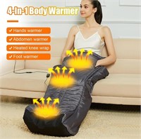 4-in-1 Heated Full Body Warmer for Office Home,