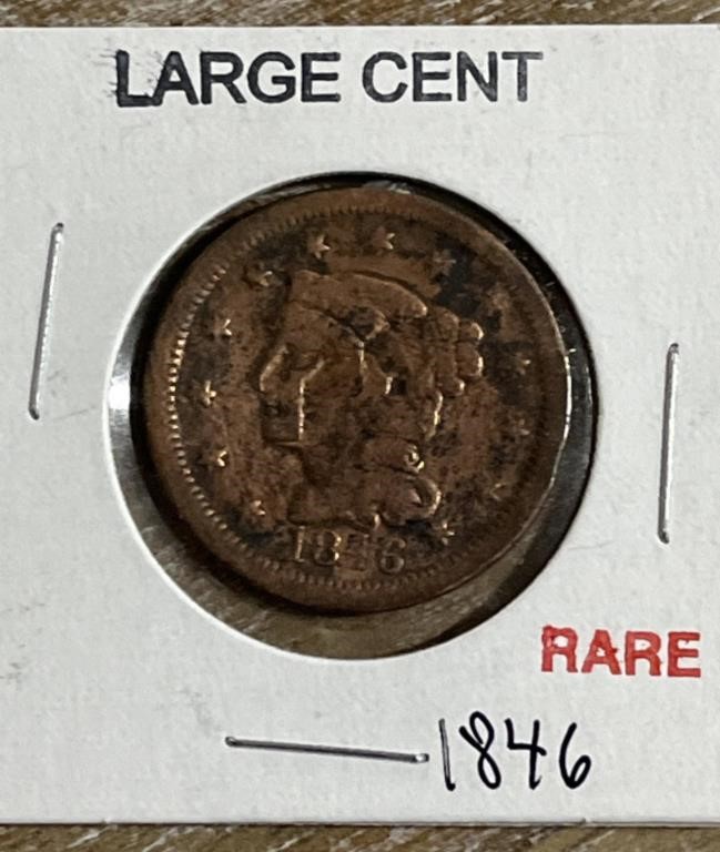 Rare 1846 Large Cent