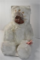 Seymour Mann 18" Plush Snow Baby Pearl Bear