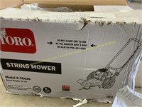 Toro string mower