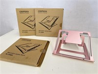 New (lot of 3) metal Laptop Stand Ventilated