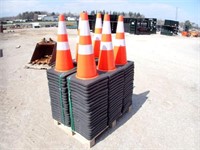 Qty Of (100) Safety Cones