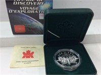 2000 Canadian Cased Proof Silver Dollar