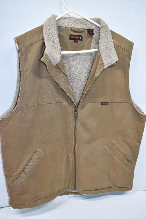 Men's Wolverine Work Vest Size XL