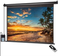 100 Motorized Projector Screen 16:9 with Remote