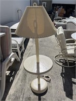 Patio Lamp with Shade 52” h