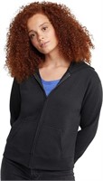 Hanes Womens EcoSmart Full-Zip Hoodie Sweatshirt