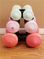 DUMBELL SET WITH RACK