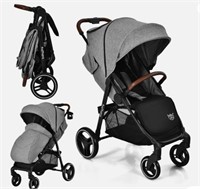 Retail$160 Grey Stroller w/Canopy
