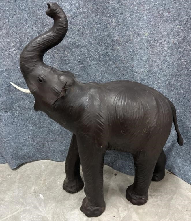 Elephant 40” h x 36” w , ( missing 1 Ear , Broken