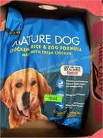 Nature Dog chicken,rice,egg formula dog food