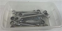 Container Of Mixed Wrenches