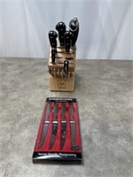 Wüstof, made in Germany knife block and new in