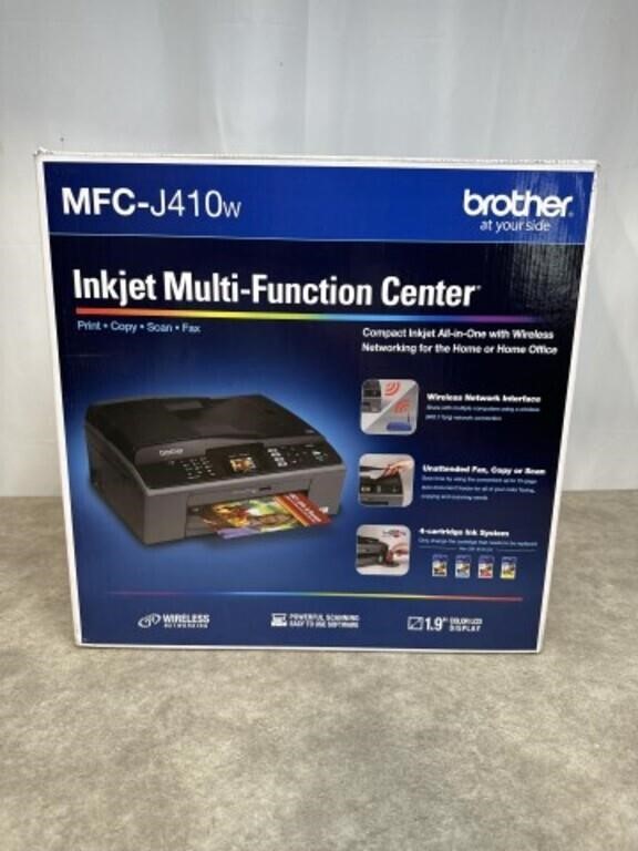 Brother MFC-J410 W inject multi function printer