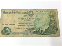 Portugal 20 Escudos 1978