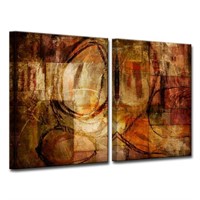 Ready2HangArt Wall Art Abstract Art Canvas