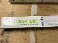(2)Feit electric 3’ fluorescent linear tube lights