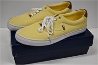 Ralph Lauren Yellow Canvas Shoes Size 12D