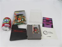 Contra , jeu de Nintendo NES avec boite et livret