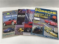 4 Porsche Magazines