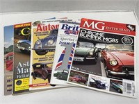 4 British Car Magazines